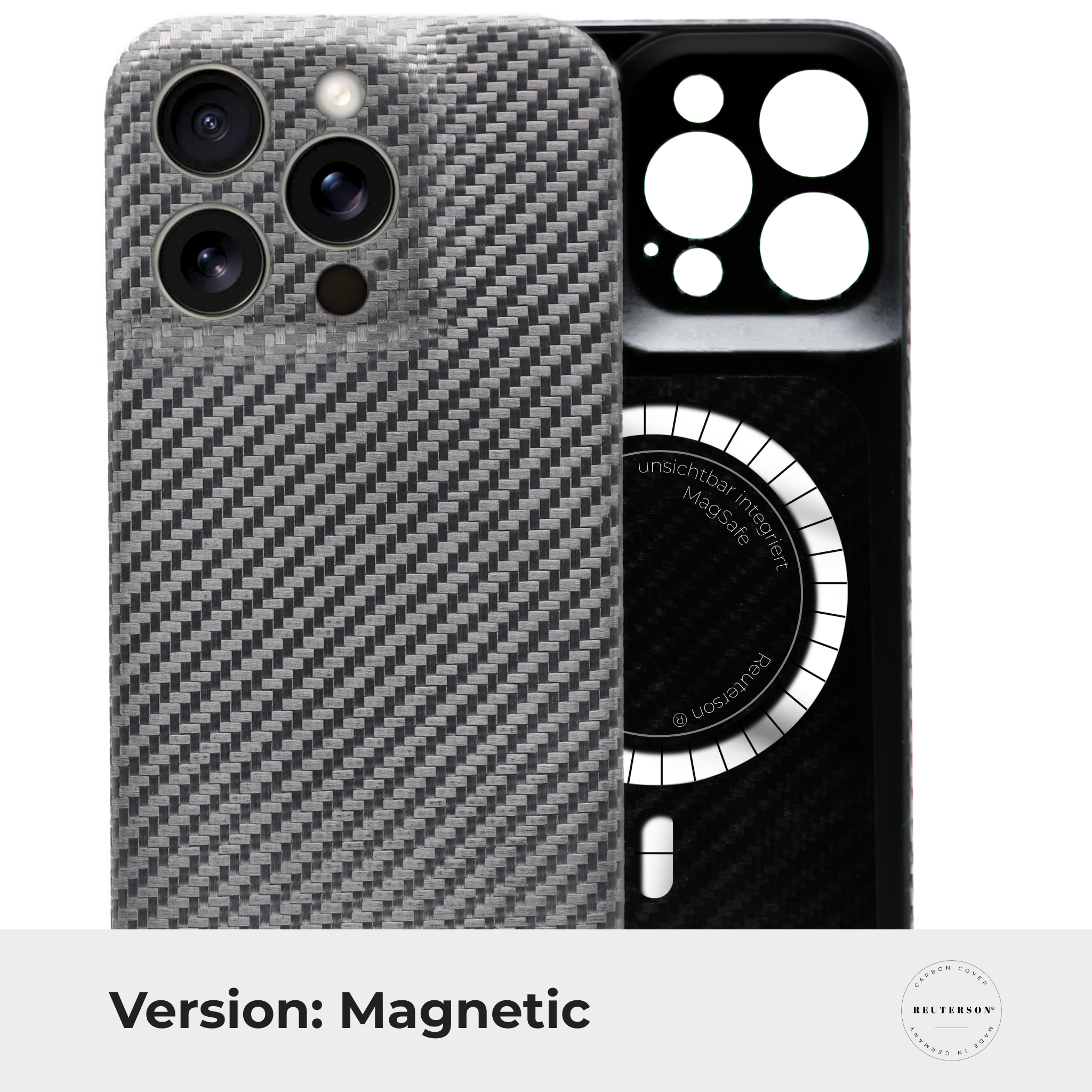 Carbon Cover iPhone 15 Pro