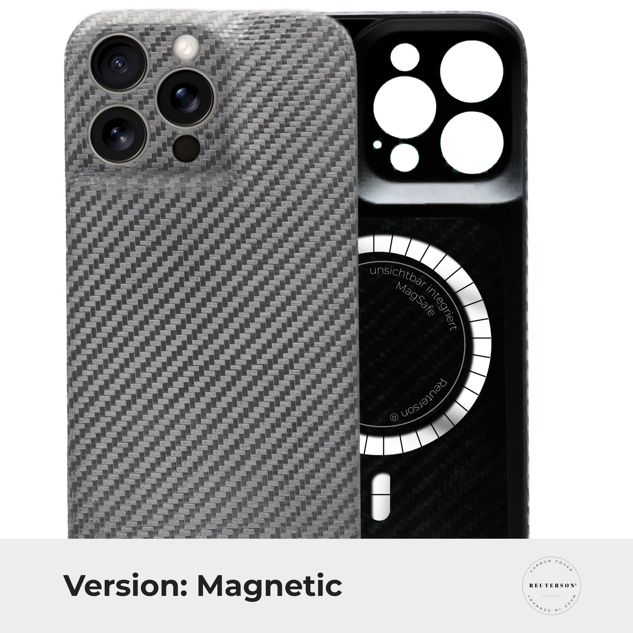 Carbon Cover iPhone 16 Pro Max