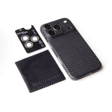 Cristal protector para lentes de cámara | Set con paño de microfibra