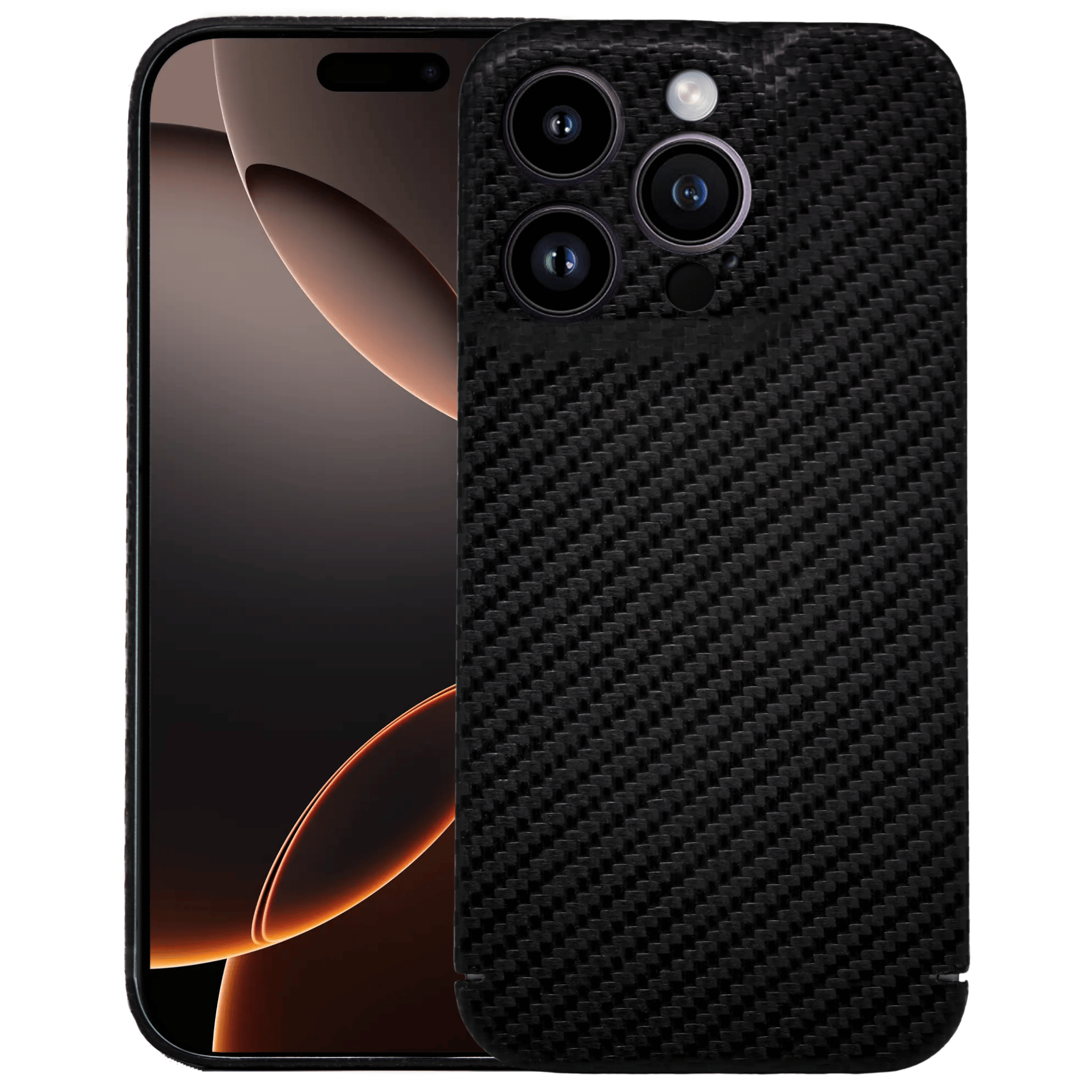 Cubierta de carbono para iPhone 16 Pro