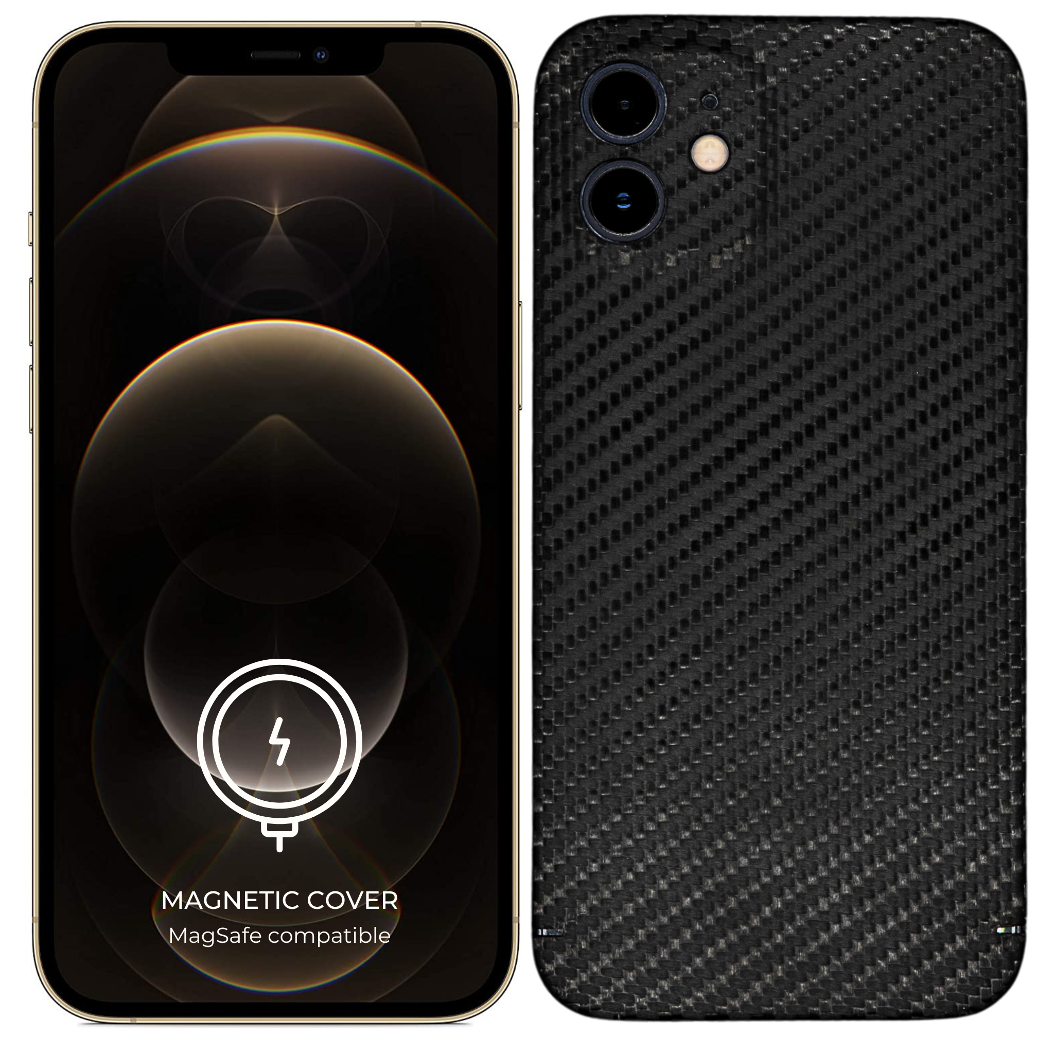 Carbon Cover iPhone 12 Mini - Reuterson Carbon Cover