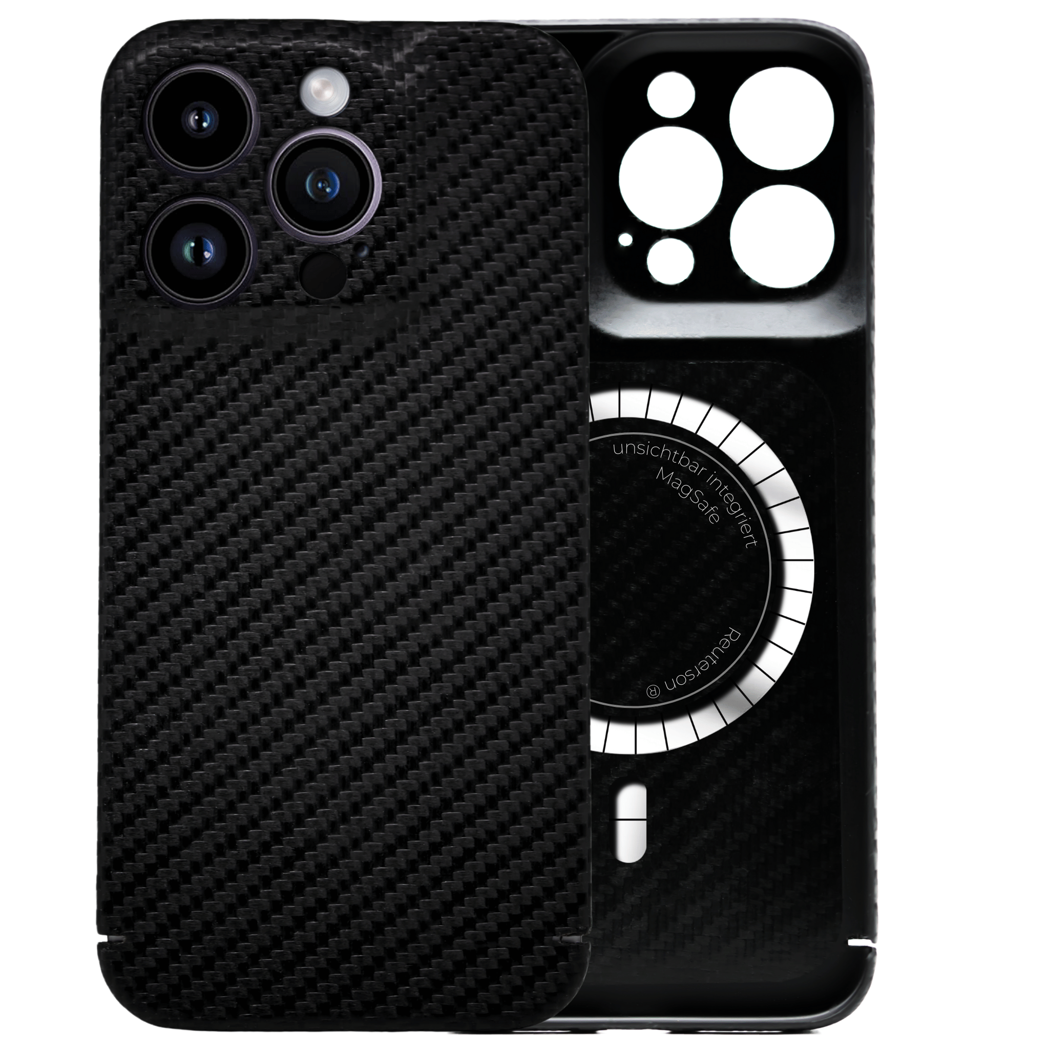 Cubierta de carbono para iPhone 16 Pro