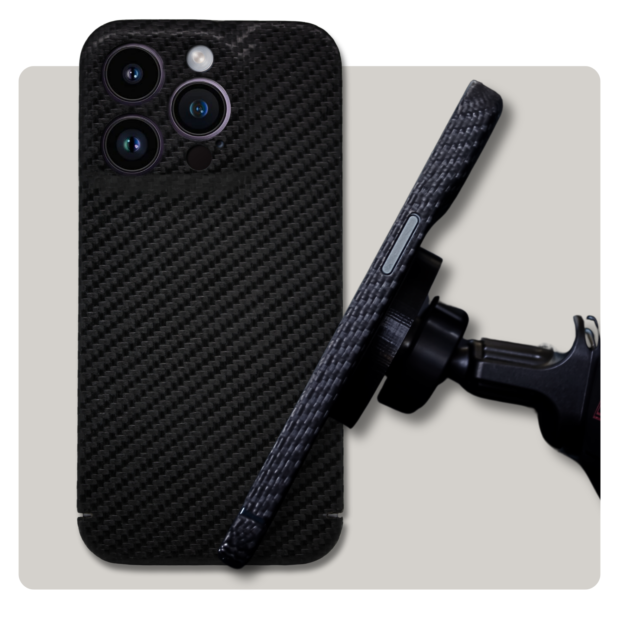 Carbon Cover iPhone 16 Pro